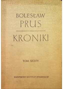 Prus Kroniki Tom 6