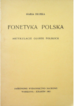 Fonetyka Polska artykulacje głosek polskich
