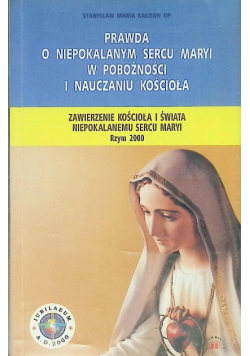 Prawda o Niepokalanym sercu Maryi