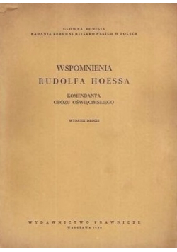 Wspomnienia Rudolfa Hoessa