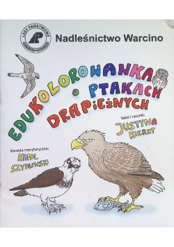 Edukolorowanka o ptakach drapieżnych