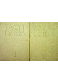 Tacyt dzieła Tom I i II