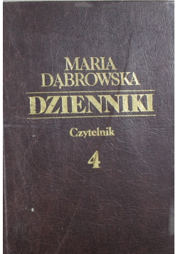 Dąbrowska Dzienniki Tom 4