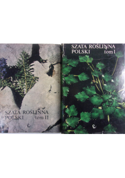 Szata Roślinna Polski Tom I i II