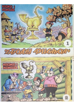 Kajko i Kokosz Złoty puchar Tom 1 i 2