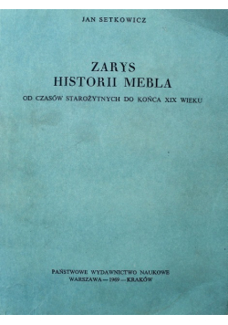 Zarys historii mebla