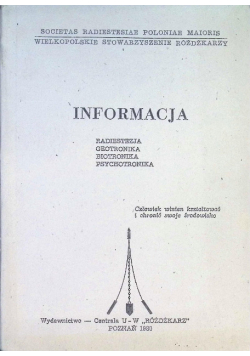 Informacja radiestezja geotronika biotronika psychotronika
