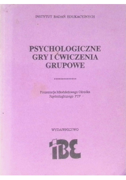 Psychologiczne gry i ćwiczenia grupowe