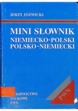Mini słownik niemiecko-polski, polsko-niemiecki