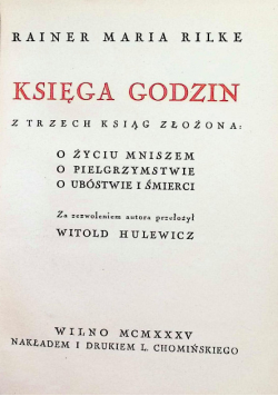 Księga godzin