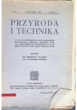 Przyroda i technika 1922 r.