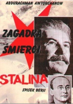Zagadka śmierci Stalina Spisek Berii