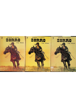 Jeździec w masce Zorro Tom 1 do 3