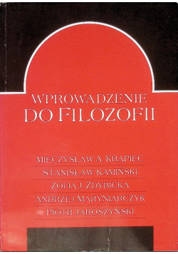 Wprowadzenie do filozofii