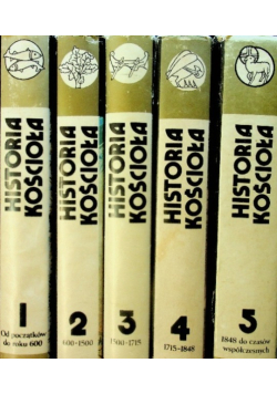 Historia kościoła Tom 1 do 5