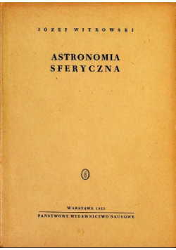 Astronomia sferyczna