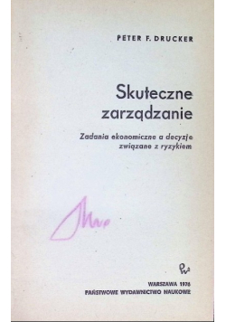 Skuteczne zarządzanie