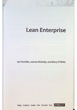 Metoda Lean Enterprise