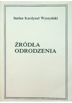 Źródła odrodzenia