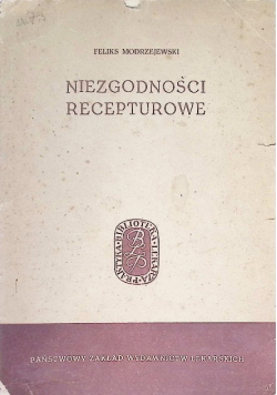 Niezgodności Recepturowe