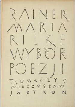 Rilke wybór poezji