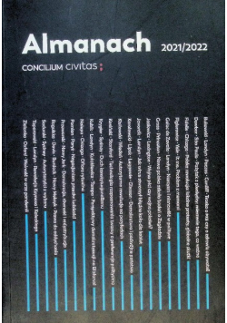 Almanach 2021 / 2022 Concilium Civitas