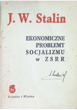 Ekonomiczne problemy socjalizmu w ZSRR
