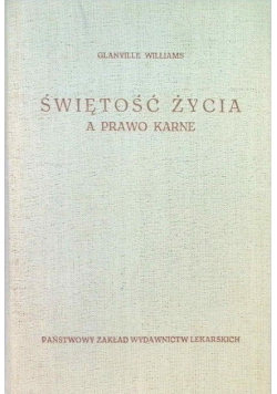 Świętość życia a prawo karne