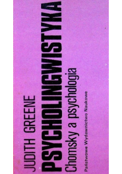 Psycholingwistyka Chomsky a psychologia