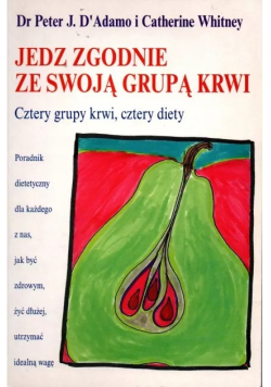 Jedz zgodnie ze swoją grupą krwi