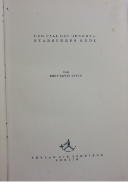 Aussenseiter der Gesellschaft, 1924r.