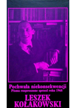 Pochwała niekonsekwencji