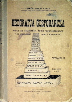 Geografja gospodarcza 1929 r.