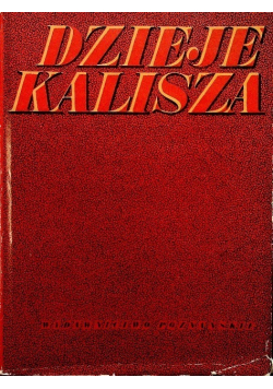 Dzieje Kalisza