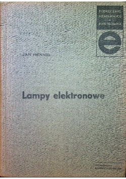Lampy elektronowe