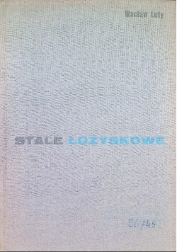 Stale łożyskowe