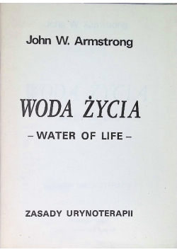 Woda życia