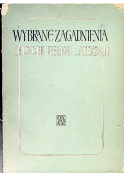 Wybrane zagadnienia z historii religii i ateizmu