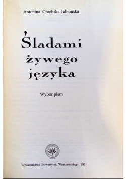Śladami żywego języka