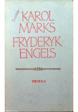 Marks i Engels Dzieła Tom 34