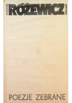 Różewicz Poezje zebrane