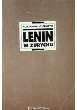 Lenin w Zurychu