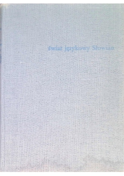 Świat językowy Słowian