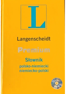 Słownik Premium polsko niemiecki niemiecko polski + CD
