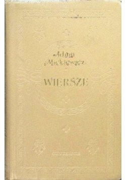 Mickiewicz Wiersze