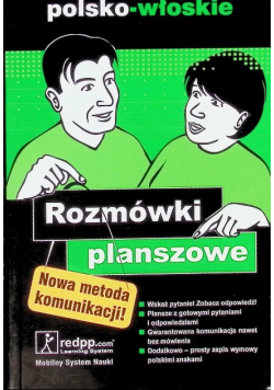 Rozmówki planszowe polsko - włoskie