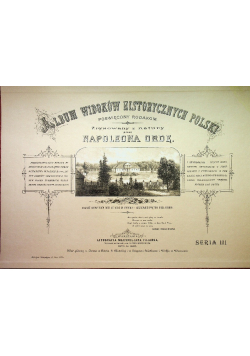 Album widoków historycznych Polski Seria III