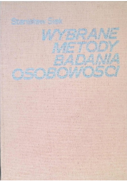 Wybrane metody badania osobowości
