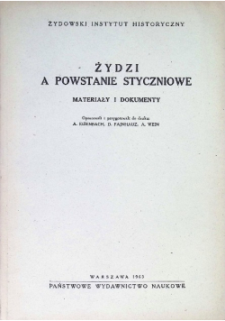 Żydzi a powstanie styczniowe