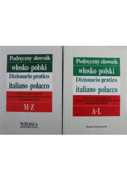 Podręczny słownik włosko polski A - L / Podręczny słownik włosko polski M - Z